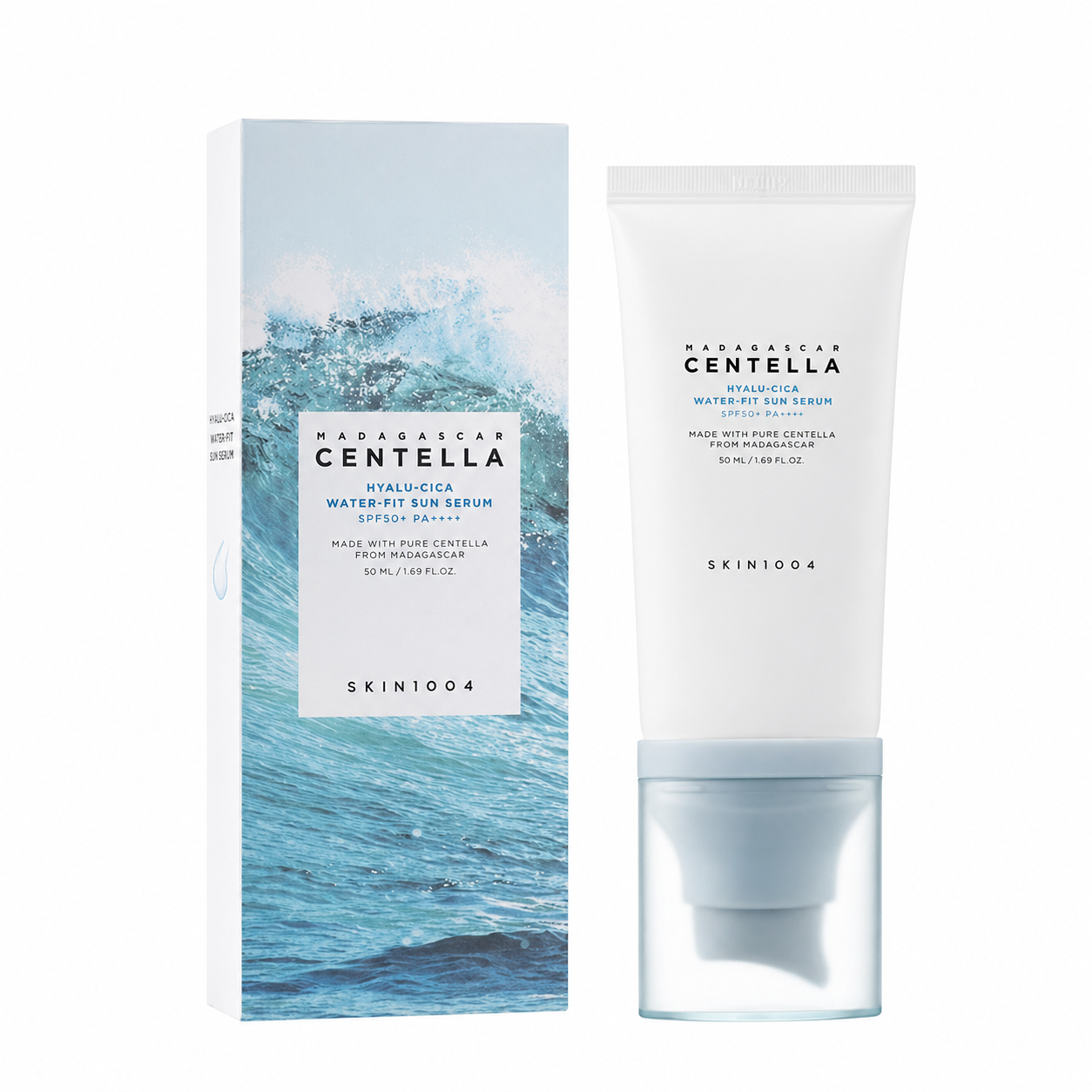 ChatGPT Image Apr 28, 2026, 12_32_57 PM MADAGASCAR CENTELLA Hyalu-Cica Water-Fit Sun Serum SPF50+ PA++++( 50ML/1.69FL.OZ.) - Image 1
