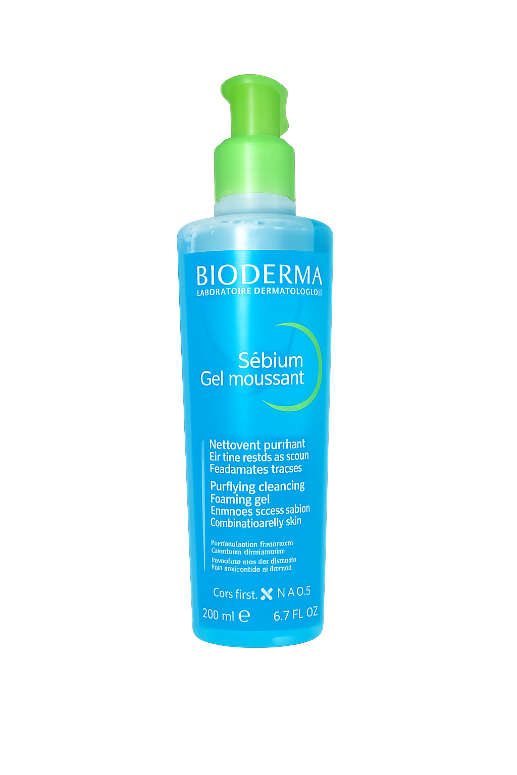 ChatGPT Image Aug 2, 2026, 07_12_01 PM Bioderma Sébium Gel Moussant Purifying Cleansing Foaming Gel – 200ml. - Image 1