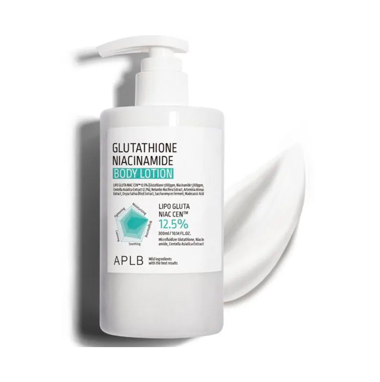 Screenshot 2026-08-05 at 4.47.23 PM APLB Glutathione Niacinamide Body Lotion 300ml - Image 1