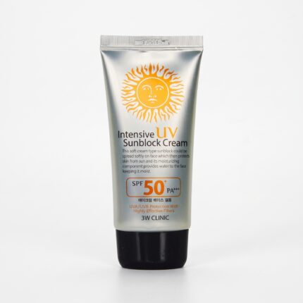 3W Clinic Intensive UV Sunblock Cream SPF50+ Pa+++ – 70ml